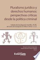 Pluralismo jurídico y derechos humanos: perspectivas críticas desde la política criminal