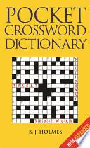 Pocket Crossword Dictionary