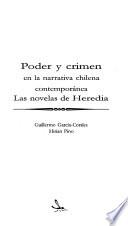 Poder y crimen en la narrativa chilena contemporánea