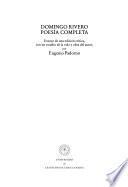 Poesía completa