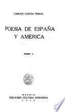 Poesía de España y América