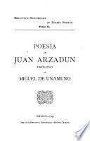 Poesía de Juan Arzadún