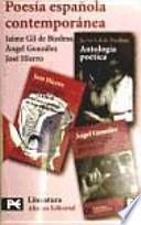 Poesía Española Contemporánea