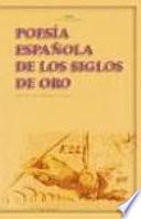 Poesía española de los Siglos de Oro