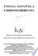 Poesía española e hispanoamericana
