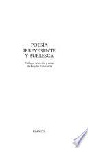 Poesía irreverente y burlesca