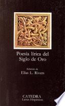 Poesía lírica del Siglo de Oro