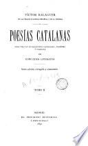 Poesias catalanas, 2