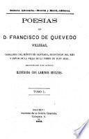 Poesias de D. Francisco de Quevedo Villegas