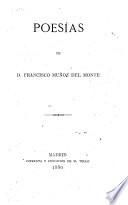 Poesías de D. Francisco Muñoz del Monte