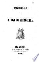 Poesias de D. Jose de Espronceda