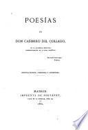 Poesías de don Casimiro del Collado