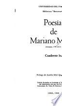 Poesiás de Mariano Melgar, Arequipa, 1791-1815