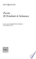 Poesías ; El estudiante de Salamanca
