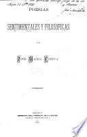 Poesias sentimentales y filosoficas