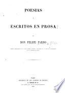 Poesías y escritos en prosa