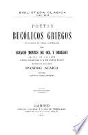 Poetas bucólicos griegos