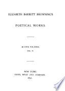 Poetical Works