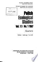 Polish Ecological Studies