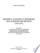 Política, cultura y sociedad en la España de Franco