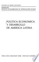 Política económica y desarrollo de América Latina