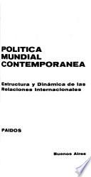 Política muncial contemporánea