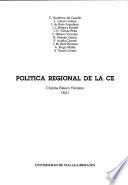 Política regional de la CE