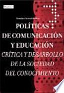 Políticas de comunicación y educación