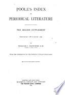 Poole's Index to Periodical Literature