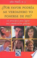 Por favor podria mi verdadero yo ponerse de pie? / Please Could the Real Me Stand Up?
