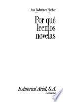 Por qué leemos novelas