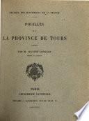 Pouillés de la province de Tours