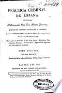 Práctica criminal de España