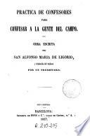 Practica de confesores para confesar a la gente del campo