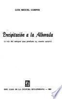 Precipitación a la Alborada