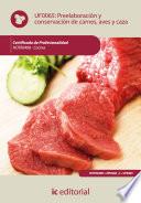 Preelaboración y conservación de carnes, aves y caza. HOTR0408