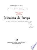 Prehistoria de Europa