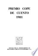 Premio Copé de cuento, 1981