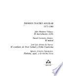 Premios teatro Aguilar, 1975-1980