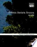 Premis literaris Àncora