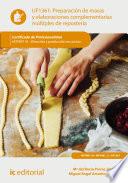 Preparación de masas y elaboraciones complementarias múltiples de repostería. HOTR0110