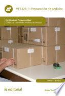 Preparación de pedidos. COML0110