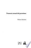 Presencia textual del peronismo
