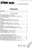Primer acto