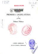 Primera legislatura