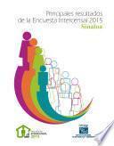 Principales resultados de la Encuesta Intercensal 2015 Sinaloa