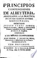 Principios compendiosos de albeyteria