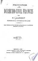 Principios de derecho civil frances