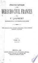 Principios de derecho civil frances