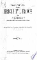 Principios de derecho civil frances